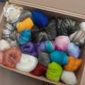 British Wool Fibre Advent Calendar - Free UK Delivery