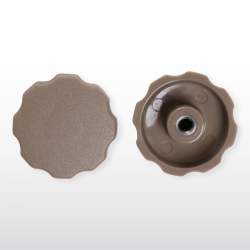 Ashford Grey Star Knobs