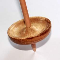 Bottom Whorl Drop spindle - 34g - Reclaimed Oak Bottom Whorl Drop spindle - 34g - Reclaimed Oak