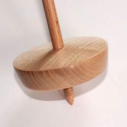 Bottom Whorl Drop spindle - 47g - Ash