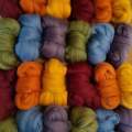 Shetland top mixed colours - 300g