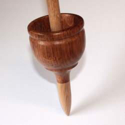 Tibetan spindle - 37g - Brown Oak Tibetan spindle - 37g - Brown Oak