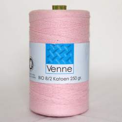 Venne 8/2 Organic Unmercerised Cotton - Baby Pink 5-3040