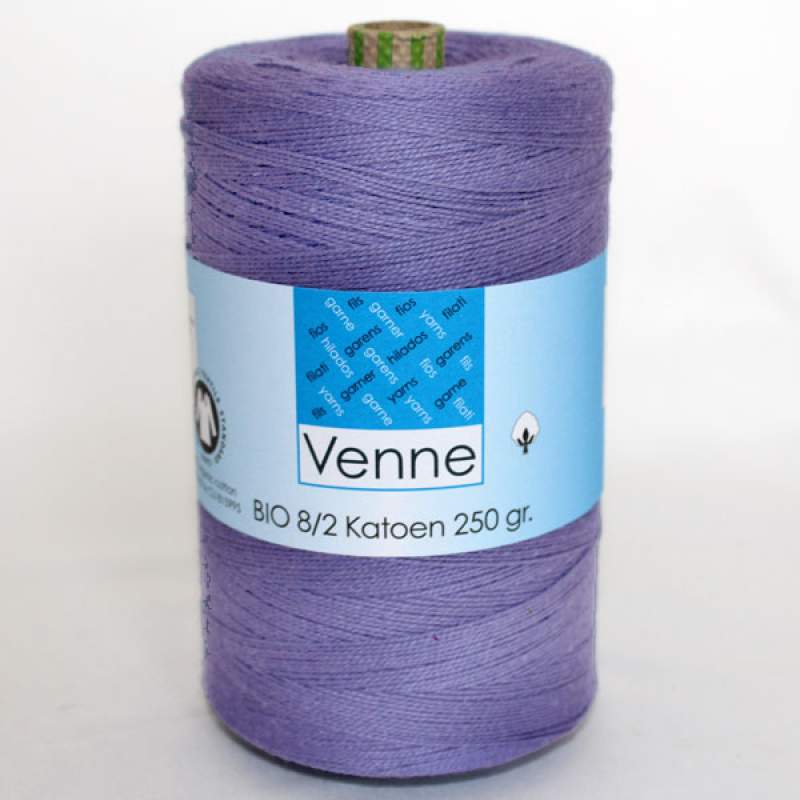 Venne 8/2 Organic Unmercerised Cotton - Dark Lilac 5-4022