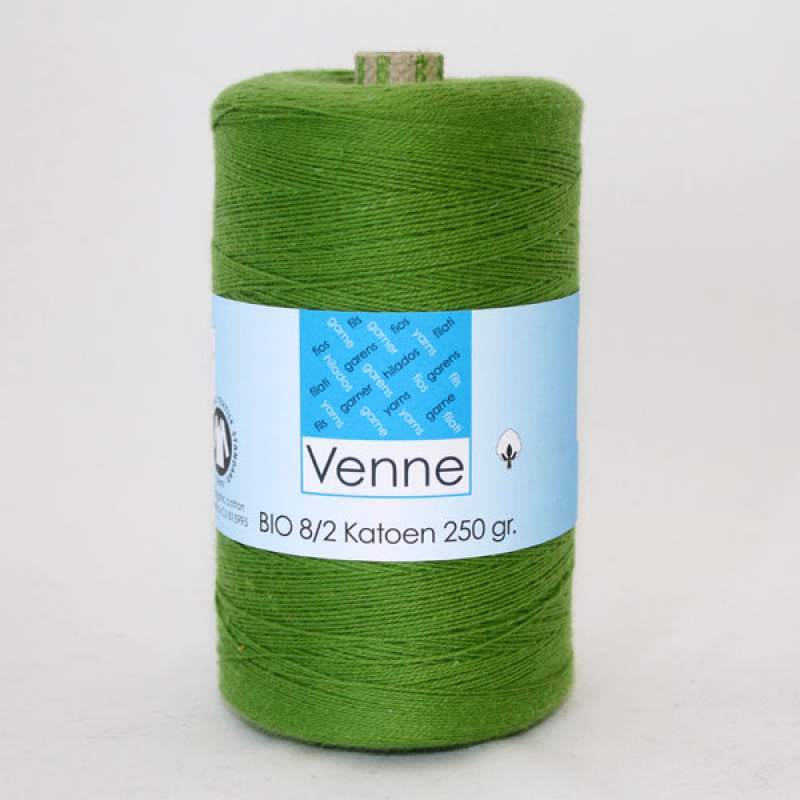 Venne 8/2 Organic Unmercerised Cotton - Fern Green 5-5053