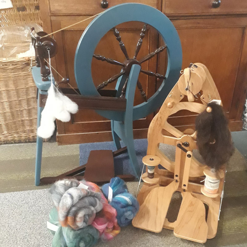 Beginner's fibre preparation and wheel spinning workshop - Sat 16th May