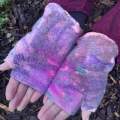 Felted wrist warmers workshop - Fri 30th Jan