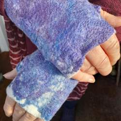 Felted wrist warmers workshop - Fri 30th Jan Felted wrist warmers workshop - Fri 30th Jan